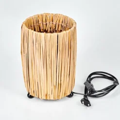 Luminaires Scandinaves-hofstein Lampe de table Cricket Écru, Noir, 1 lumière