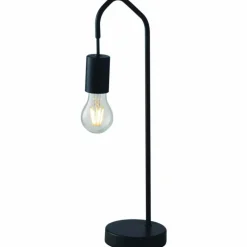 Lampes Industrielles-Luce Design Lampe de table Cuyama Noir, 1 lumière