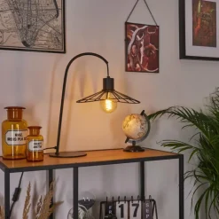 hofstein Lampe de table Daesi Noir, 1 lumière