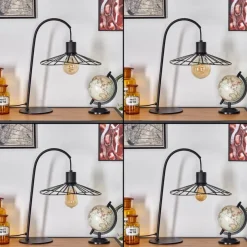 hofstein Lampe de table Daesi Noir, 1 lumière