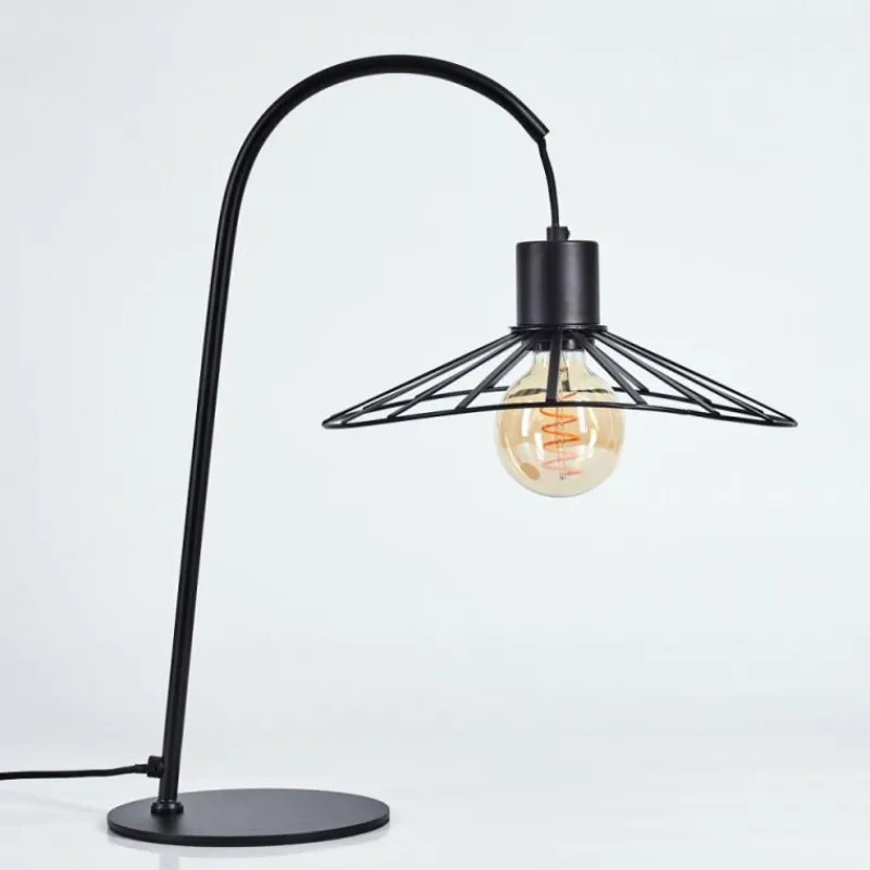 hofstein Lampe de table Daesi Noir, 1 lumière