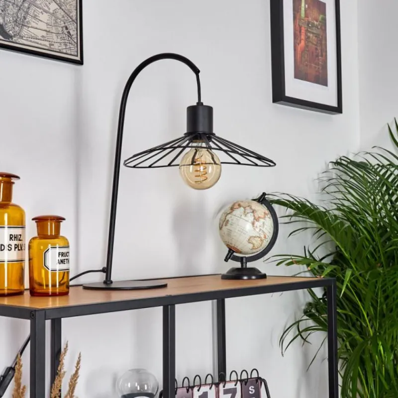 hofstein Lampe de table Daesi Noir, 1 lumière