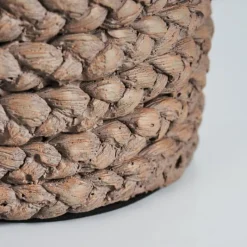 Lampes En Tissu-hofstein Lampe de table Dambrois Brun, Écru, 1 lumière