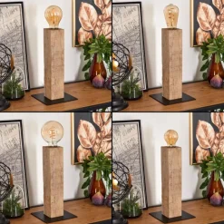 Lampes Vintages & Rétros-hofstein Lampe de table Derville Écru, Noir, 1 lumière