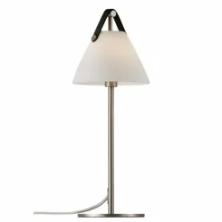 Design For The People by Nordlux Lampe de table STRAP Nickel mat, 1 lumière* Lampes À Poser