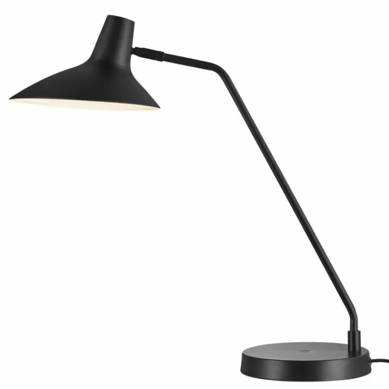 Luminaires Scandinaves-Design For The People by Nordlux Lampe de table DARCI Noir, 1 lumière