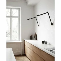 Luminaires Scandinaves-Design For The People by Nordlux Lampe de table NOBU LED Noir, 1 lumière