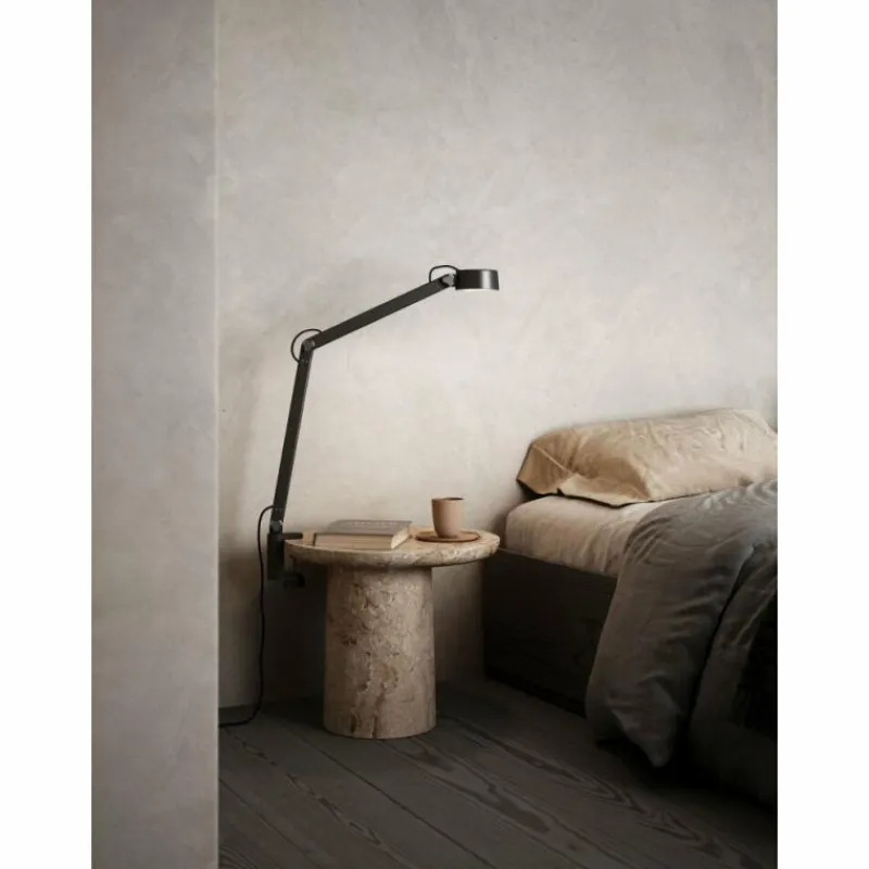 Luminaires Scandinaves-Design For The People by Nordlux Lampe de table NOBU LED Noir, 1 lumière
