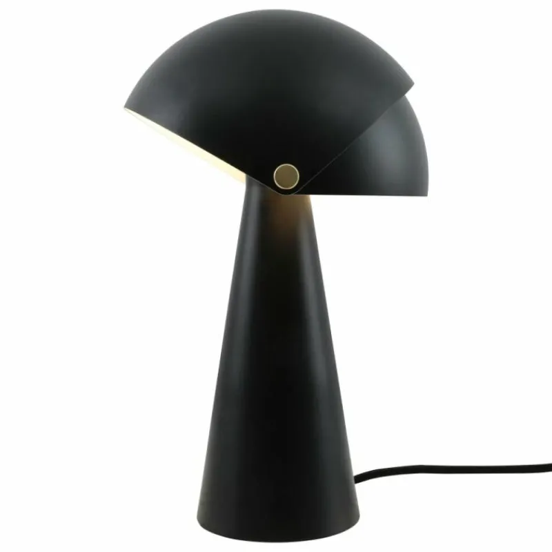 Luminaires Scandinaves-Design For The People by Nordlux Lampe de table ALIGN Noir, 1 lumière
