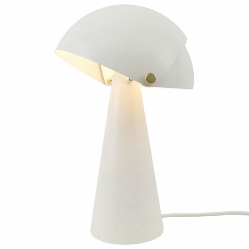 Luminaires Scandinaves-Design For The People by Nordlux Lampe de table ALIGN Blanc, 1 lumière