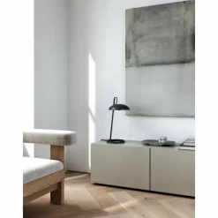 Luminaires Scandinaves-Design For The People by Nordlux Lampe de table VERSALE Noir, 3 lumières