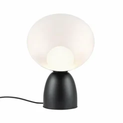Luminaires Scandinaves-Design For The People by Nordlux Lampe de table HELLO Noir, 1 lumière