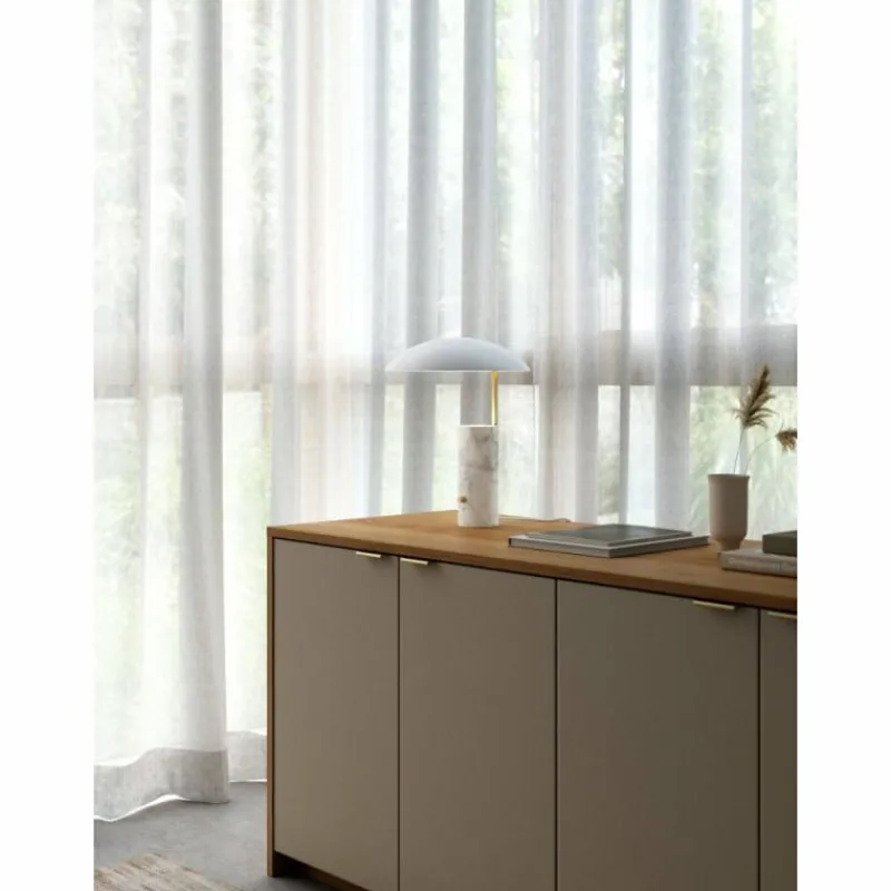 Luminaires Scandinaves-Design For The People by Nordlux Lampe de table MADEM Laiton, Blanc, 1 lumière