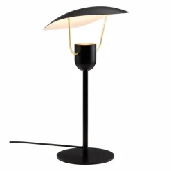 Lampes Vintages & Rétros-Design For The People by Nordlux Lampe de table FABIOLA Noir, 1 lumière
