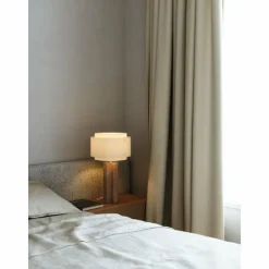 Lampes En Tissu-Design For The People by Nordlux Lampe de table TAKAI Brun, 1 lumière