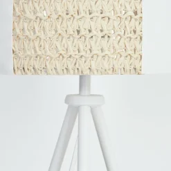 Luminaires Scandinaves-hofstein Lampe de table Desroches Blanc, 1 lumière