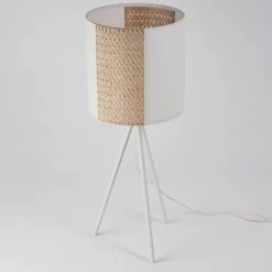 Luminaires Scandinaves-hofstein Lampe de table Desroches Blanc, 1 lumière