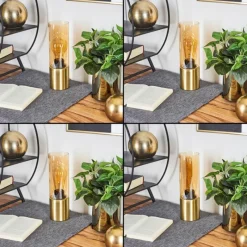 hofstein Lampe de table Dulcita Laiton, 1 lumière