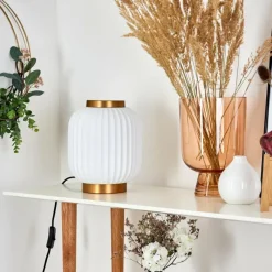 hofstein Lampe de table Dyce Laiton, 1 lumière