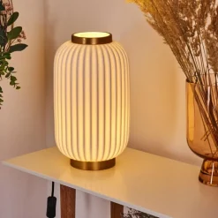 hofstein Lampe de table Dyce Laiton, 1 lumière