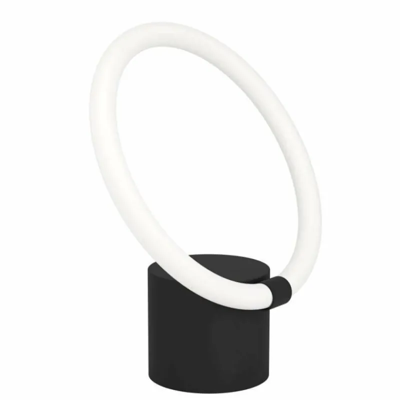 Luminaires Eglo Lampe de table Eglo CARANACOA LED Noir, 1 lumière* Éclairage Led
