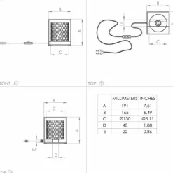Lampes Industrielles-Luminaires Eglo Lampe de table Eglo CATTERICK Noir, 1 lumière