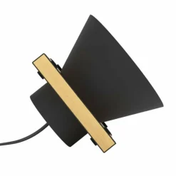 Lampes En Bois-Luminaires Eglo Lampe de table Eglo MACCLES Écru, Noir, 1 lumière