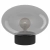 Suspension Verre Fumé-Luminaires Eglo Lampe de table Eglo MADONNINA Noir, 1 lumière