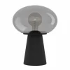 Suspension Verre Fumé-Luminaires Eglo Lampe de table Eglo MADONNINA Noir, 1 lumière