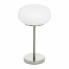 Luminaires Eglo Lampe de table Eglo OPTICA LED Nickel mat, 1 lumière, Changeur de couleurs