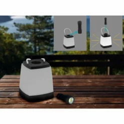 Luminaires Eglo Lampe de table Eglo RAFAELA LED Noir, Blanc, 1 lumière* Éclairage Led