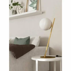 Luminaires Eglo Lampe de table Eglo RONDO Laiton, 1 lumière