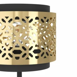 Luminaires Orientaux-Luminaires Eglo Lampe de table Eglo SANDBACH Noir, 1 lumière