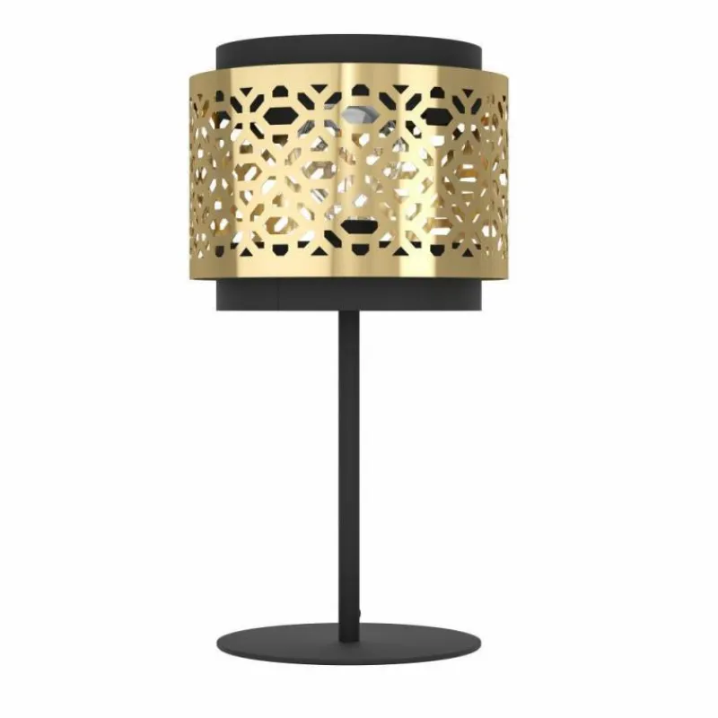Luminaires Orientaux-Luminaires Eglo Lampe de table Eglo SANDBACH Noir, 1 lumière