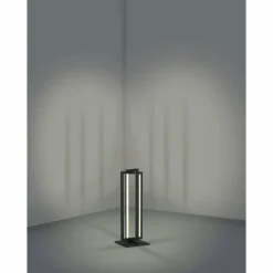 Luminaires Eglo Lampe de table Eglo SIBERIA LED Noir, 1 lumière, Télécommandes* Éclairage Led