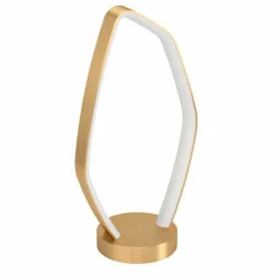 Luminaires Eglo Lampe de table Eglo VALLEROSA LED Laiton, 1 lumière* Lampes À Poser