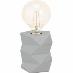 Luminaires Eglo Lampe de table Eglo-Leuchten SWARBY Gris, 1 lumière* Lampes À Poser