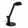 Luminaires Eglo Lampe de table Eglo-Leuchten BANDERALO LED Noir, 1 lumière* Lampes À Poser