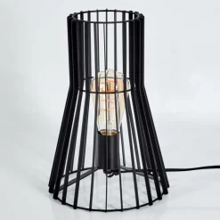 Lampes Industrielles-hofstein Lampe de table Emporia Noir, 1 lumière