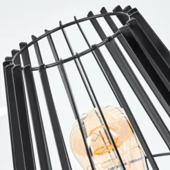 Lampes Industrielles-hofstein Lampe de table Emporia Noir, 1 lumière