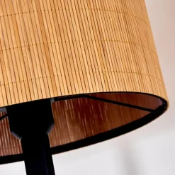 Style Boho-Chic-hofstein Lampe de table Exchange Noir, 1 lumière
