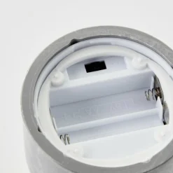 Luminaires Brilliant Lampe de table extérieure set de 3 Brilliant Bougie LED Gris, 1 lumière