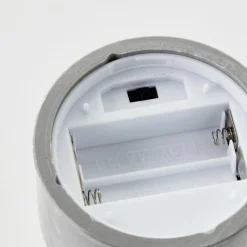 Luminaires Brilliant Lampe de table extérieure set de 3 Brilliant Bougie LED Gris, 1 lumière