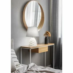 Lampes En Tissu-Luminaires Fabas Luce Lampe de table Fabas Luce Duchessa Blanc, 1 lumière