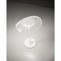 Luminaires Fabas Luce Lampe de table Fabas Luce Vela LED Blanc, 1 lumière* Éclairage Led