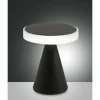 Luminaires Fabas Luce Lampe de table Fabas Luce Neutra LED Noir, 1 lumière