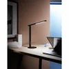 Luminaires Fabas Luce Lampe de table Fabas Luce Ideal LED Noir, 1 lumière