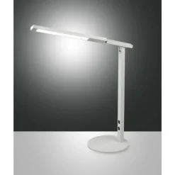 Luminaires Fabas Luce Lampe de table Fabas Luce Ideal LED Blanc, 1 lumière