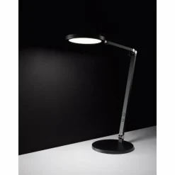 Luminaires Fabas Luce Lampe de table Fabas Luce Regina LED Noir, 1 lumière
