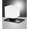 Luminaires Fabas Luce Lampe de table Fabas Luce Zara LED Noir, 1 lumière